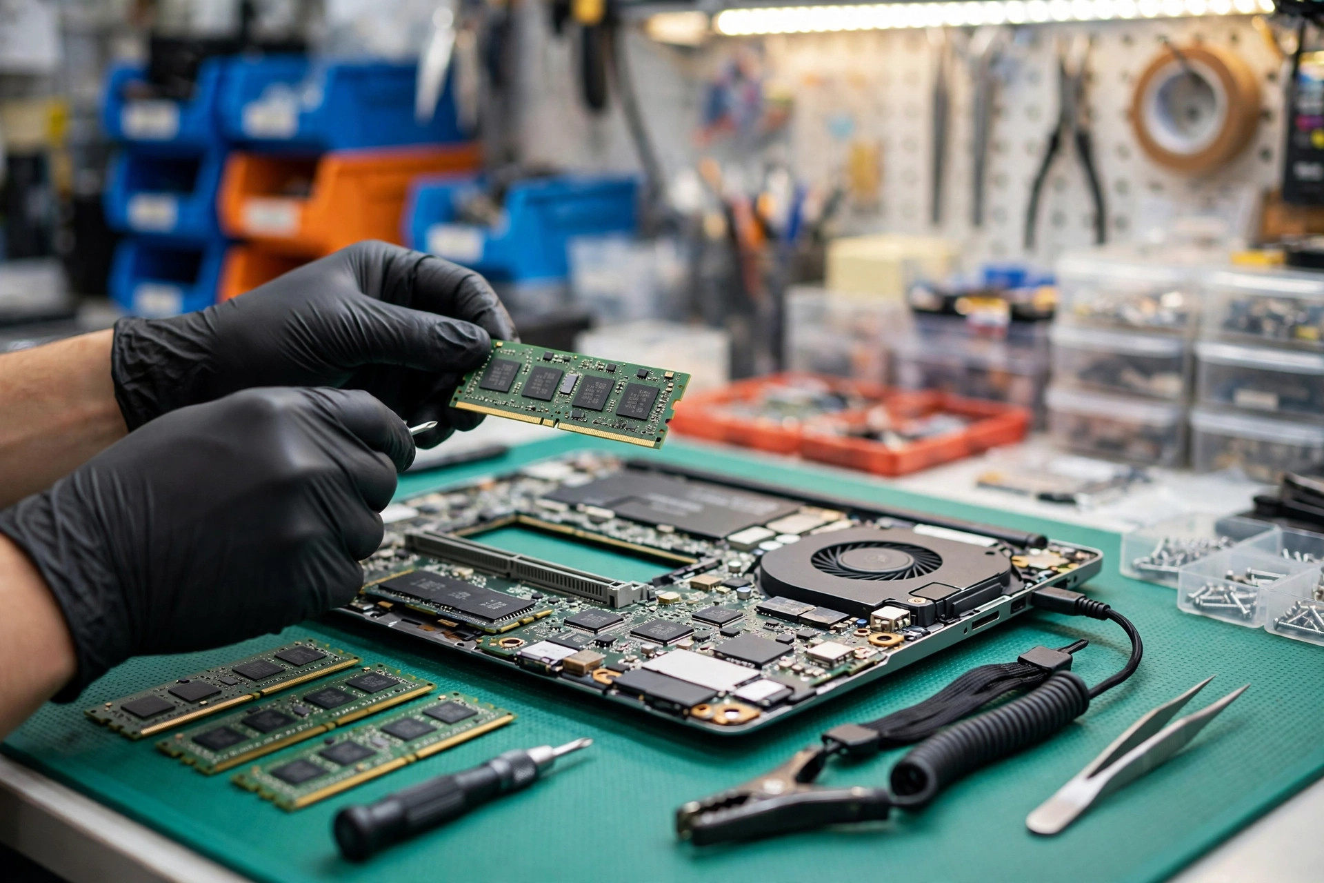 Laptop Memory Instability: An Advanced Diagnosis Guide — After Basic Checks, Which Layer Is Wrong: MemTest Strategy, Swap Matrix, Mixing, and Soldered Memory Layer by Layer