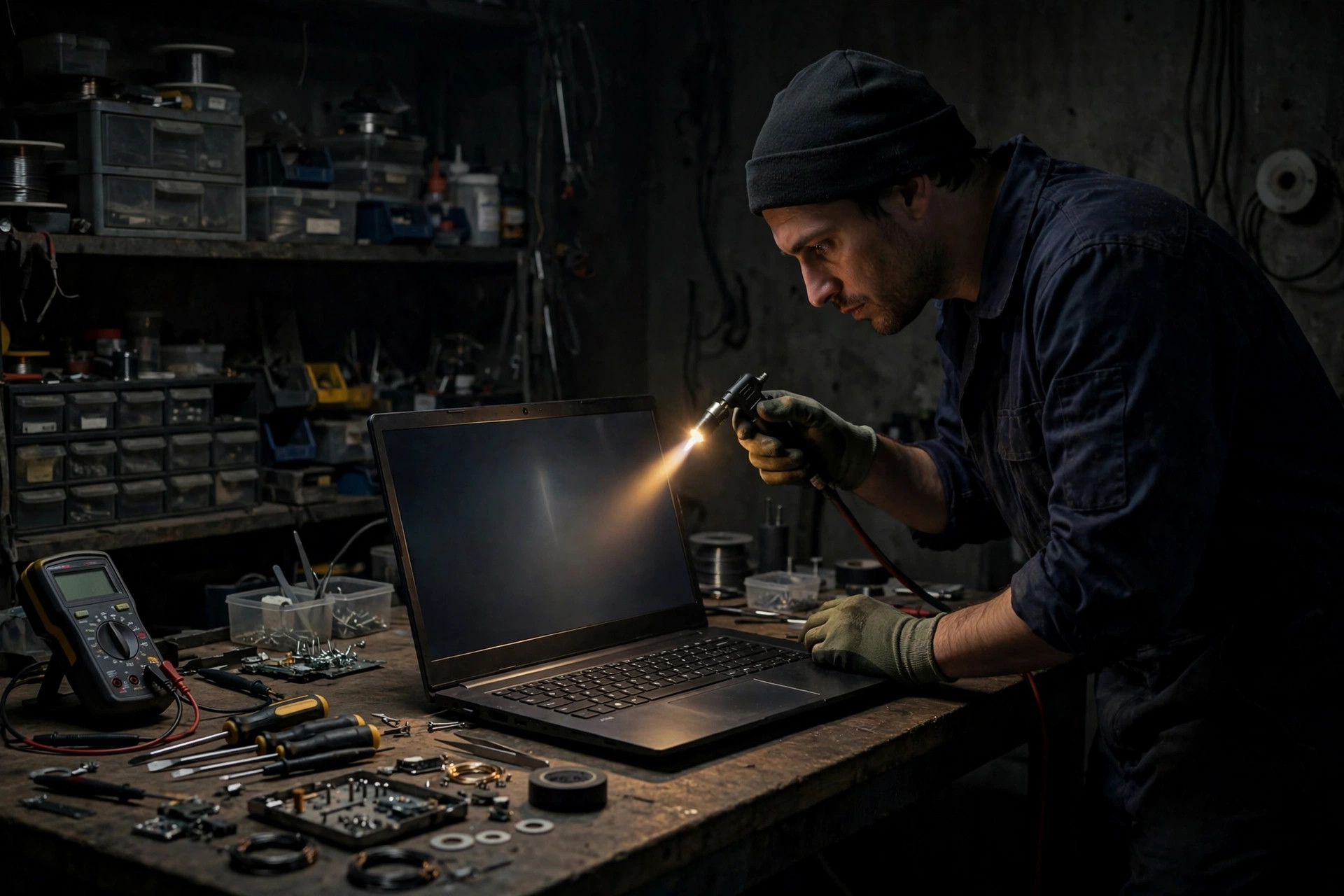 Laptop Screen Backlight Failure: An Advanced Diagnosis Guide — After the Basic Checks: Extremely Dim, Intermittently Dead, or Angle-Dependent, Diagnosed Layer by Layer Along the Backlight Chain